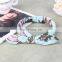 Beautiful rabbit ears girls wide fabric elastic hair band hair accessories cotton fabric elastic knot headband women