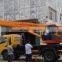 6-16 Ton Tower Crane Truck Crane Truck Mounted Crane Hot Sales