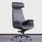 Modern office furniture executive armrest full leather office chair with wheel