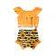 Wholesale baby suit sleeveless plain hot pink Top and floral printing shorts bummies Soft Baby Girl summer suit