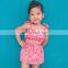 2019 summer girls plaid Halter T-shirt Tops & kids Belt Skirts Plaid Bow Summer clothing set