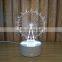 3D LED Night Light lamp acrylic 3d led lamp 3d lamp Ferris Wheel
