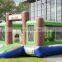 Inflatable Cowboy Theme Jumping Castle Slide Playground Adult and Kids Amusement Parks