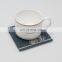 Mirror Glass Charger Plates With Decorative Beads Around