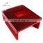 Toshine red color anodizing aluminum extrusion profile aluminium fabrication works
