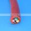 4 core silicone rubber cable fire retardant cable 0.6//1kv voltage YGC cable