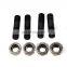 Turbo Mounting Studs Nuts and Turbo Gaskets Set for Dodge Cummins 89-07 5.9L 3818823,3818824