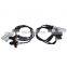 Free Shipping!4 PCS Front Left ABS Wheel Speed Sensor For BMW 528i 540i E39 34521182159