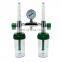 Hot Sale MKR-OF07 medical oxygen flowmeter double tube with adapter