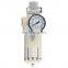 Compressed BFR3000 G3/8 Air Source Treatment Different Pressure Drain Pneumatic Air Filter Regulator With Gauge