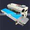 FR900 horizontal heat plastic bag pouch sealer automatic continuous sealing machine