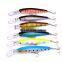 2021 new style lures minnow 6 colors 125mm black minnow best quality for sea fishing lure black minnow wholesale