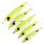 30g 40g 50g 60g 80g Hot Sale Luminous Glow in Dark Metal Lure Sea Fishing Jigs