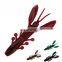 Factory Price 7.5cm/5.8g Floating Soft Fishing Lure Shrimp Fishing Lures Soft Plastic Lures