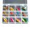 12Pcs Trout Spinners Fishing Bait Spoons Metal Lures Kit Flying Multiple Fishing Spinner Artificial Baits Tackle Set