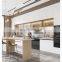 2021 NEW MODERN WHOLE HOUSE CUSTOMIZATION DESIGN MINI HANDLELESS INEXPENSIVE PREMIUM WHITE LACQUER KITCHEN CABINET