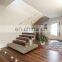 Modern Indoor Small Space Solid Wood Straight Staircase