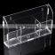 Acrylic Remote Control Storage Box Mobile Phone Holder for Home Office