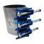 Ductile Iron Band Repair Clamp     temporary pipe repair clamp