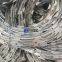 Heavy Galvanized Razor Blades Type BTO-30 DIA 305MM Concertina Razor Wire Unclipped