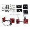 Aluminum Alloy hood catch set for wrangler jk for jeep hood latches