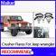Car Parts  Wheel Fender  Crusher Flares  Trim For Jeep Wrangler JK  Mud Guard Accessories