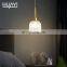 HUAYI Hot Selling Dining Room Copper Crystal Nordic Contemporary Ceiling Hanging Pendant Light Chandelier