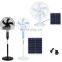 16 Inch DC 12V AC 220V Electronic Small Mini Solar Shaking Floor Standing Solar Fan