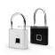 2022 Intelligent Identification Keyless Fingerprint Padlock Unlocked Fingerprint Lock Smart Locks