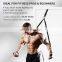 Pull Up Assist Band System with Handles, Door Anchor, Leg Sponge Pad for Strength Workouts Training