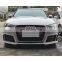 High quality the latest bodykit body kit the front bumper sets facelift to RS3 style for Audi A3 car parts 2014-2016