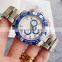 Luxury Men's Watch Custom Automatic Mechanical Movement 316L Stainless Steel Mineral Glass Water Resistant
