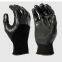 13Gauge Polyester Liner Smooth Nitrile 3/4 Half Coated Work Gloves EN388