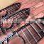 U KISS Genuine Car Accessories Front Car Grille For 2015-2018 Benz W 205 C Class change to C 63 AMG GTR Style Sliver Grille