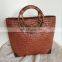 Vietnam Supplier Hot sale Ladies handbag bamboo tote bag Cheap Wholesale