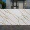 Code：1265，1267，Calacatta artificial stone quartz slab kitchen countertops