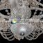 Hotel Wedding Decorative hanging lamps Modern Hanging Luxury Led Glass Ball Crystal Pendant Light