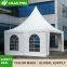 4x4 5x5 6x6m large PVC luxury exhibition event trade fair banquet wedding tent reception banquet restaurant banquet large pagoda tent