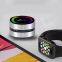 RGB LED Light Stereo Woofer HIFI Sound Mini Speaker Wireless Portable Metal Bone Conduction Speaker