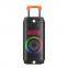 HS-TS08G8 Private 8 Inch Speaker Trolley Bt Speaker Sound System USB Portable Party Speaker for Indoor Outdoor Activities