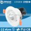 Round up and down cob led downlight up and down led recessed down light dimmable led downlight 18w CE/ROSH