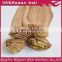 100% Alibaba hair products double weft no shedding no tangle cheap price top quality colourful clip in hair extensions