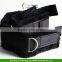 Under Bed Restraint System with Faux Fur Cuffs Black - Hidden Secret Bondage Set
