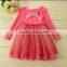 2015 Fashion Boutique Kids Clothing Autumn Girl Dress Party Dress For Girls