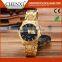 High-end Gift Day/Date Golden Color Quartz Watch Luxury Man High Quality