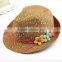 colorful child hat kids straw hat
