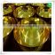 Coating gold ABS vacuum forming plastic decoration bowl products