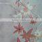 maple leaves wall paper pvc film