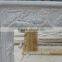 china high quality luxury white natural stone fireplaces for your building factory price