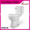 Economic Porcelain siphonic wall mounted 1 piece Toilet white color.